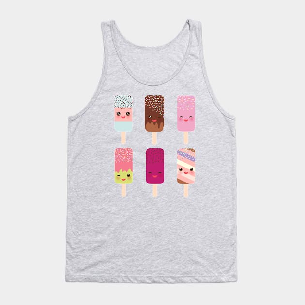 Ice cream, ice lolly Tank Top by EkaterinaP